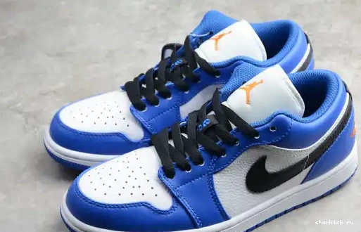HYPER JORDAN 553558-401 AIR 1 LOW PEEL ROYAL 553558-401 ORANGE 0519